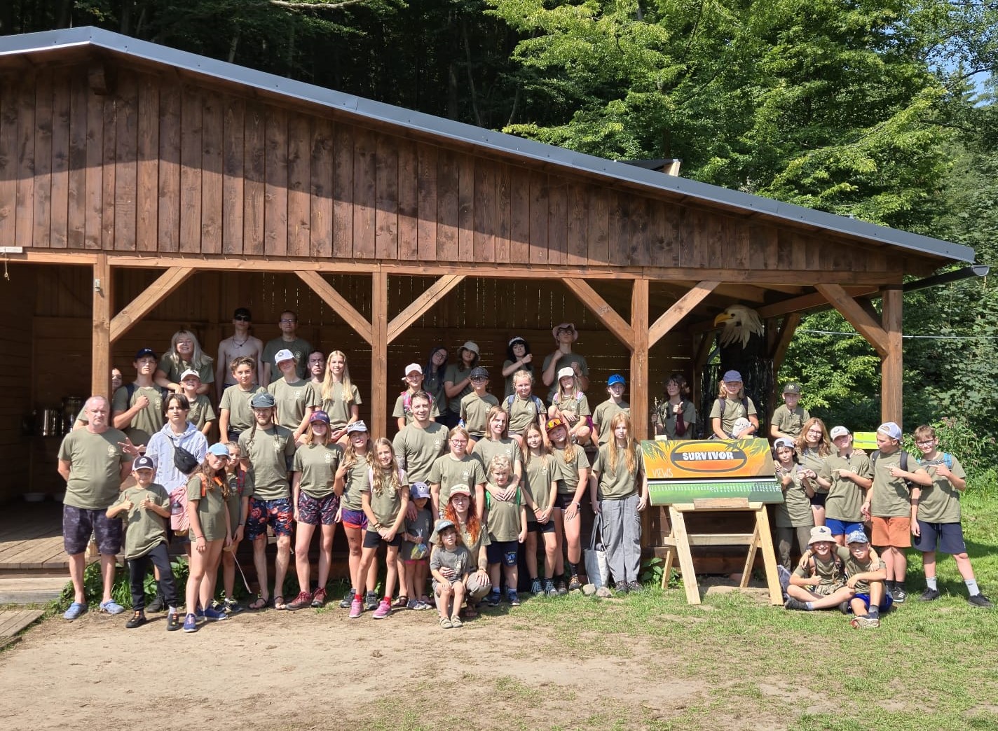 Skupinovka dětský tábor Survivor 2025